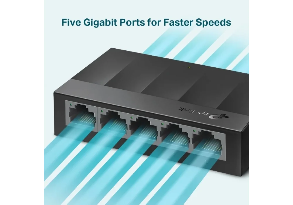 Tp-Link LS1005G 5 Port 10/100/1000 Yönetilemez Switch