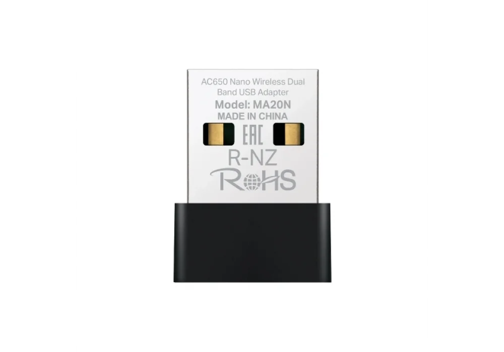 Mercusys MA20N AC650 Nano Dual Band Kablosuz USB Adaptör