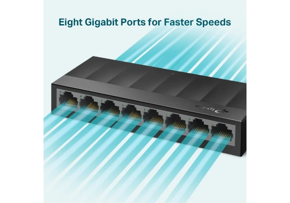 Tp-Link LS1008G 8 Port 10/100/1000Mbps Gigabit Switch