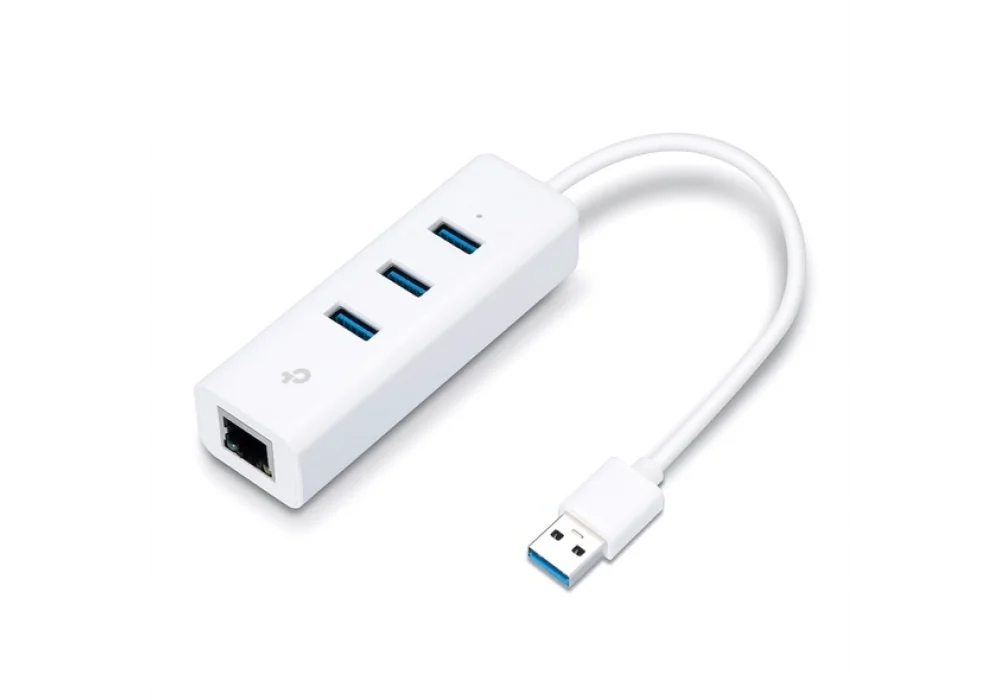 Tp-Link UE330 1000Mbps 1 Port USB Hub + Ethernet USB Kablolu Ağ Adaptör