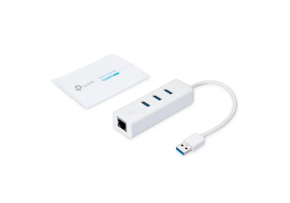 Tp-Link UE330 1000Mbps 1 Port USB Hub + Ethernet USB Kablolu Ağ Adaptör