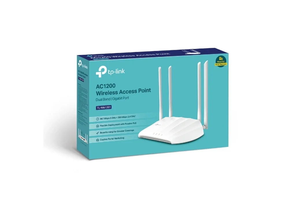 Tp-Link TL-WA1201 300 Mbps 1 Port Wireless Access Point