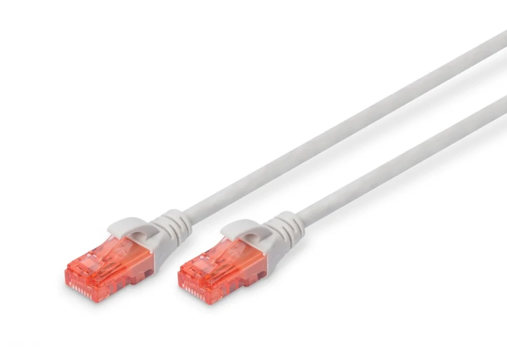 Digitus DK-1617-0025 U/UTP 0.25m Gri Cat 6 Kablo