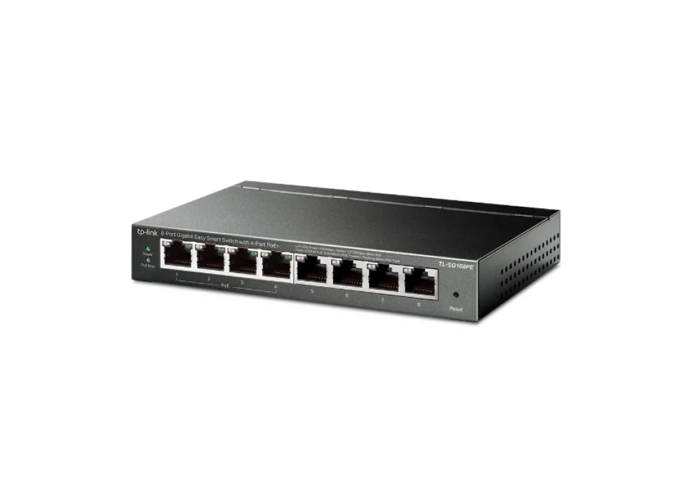 Tp-Link TL-SG108PE 8 Port Gigabit Yönetilebilir Switch
