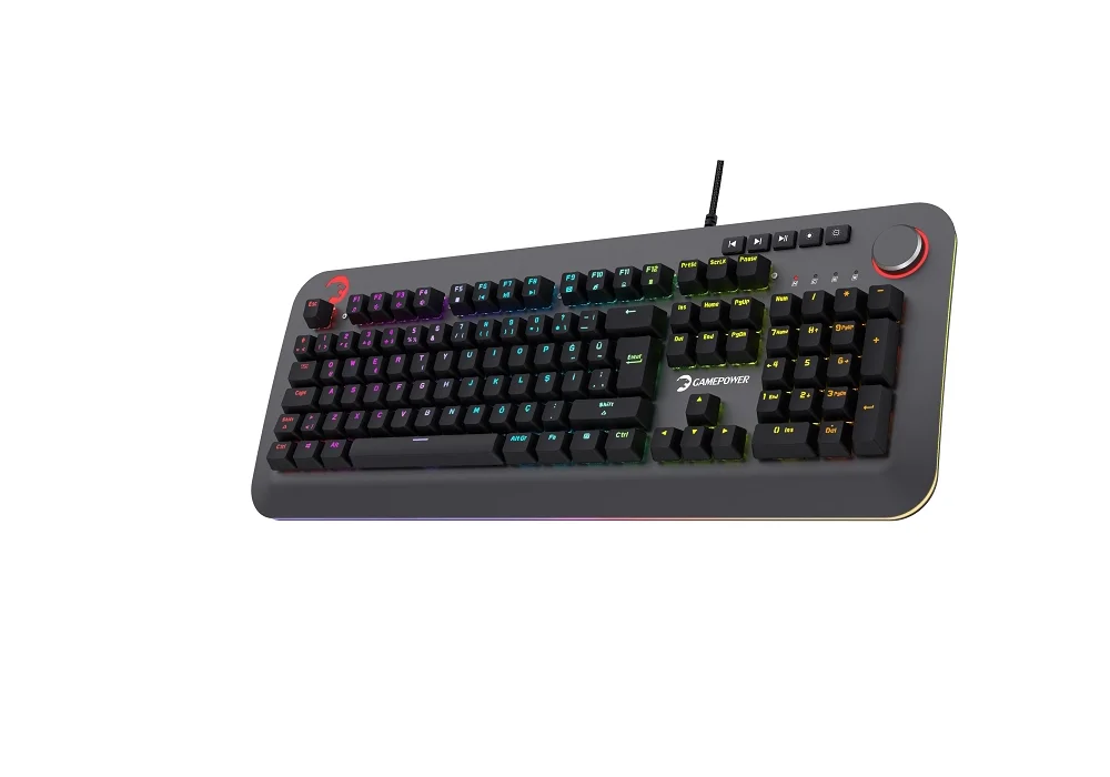 Gamepower Starscream 60M RGB Red Switch Kablolu Gaming Klavye