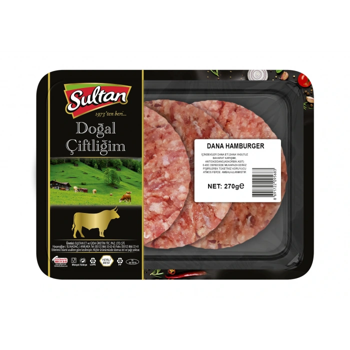 Sultan Dana Hamburger Köfte 270 gr
