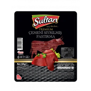 Çemeni Sıyrılmış Pastırma 100 gr