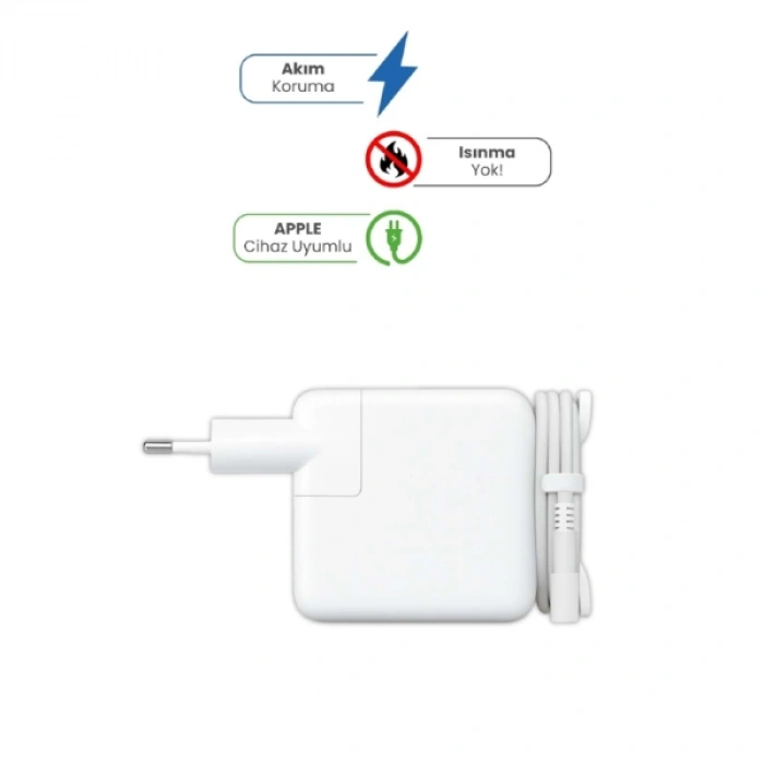 16.50V 3.65A MAGSAFE 1 65W APPLE İçin Laptop Adaptör