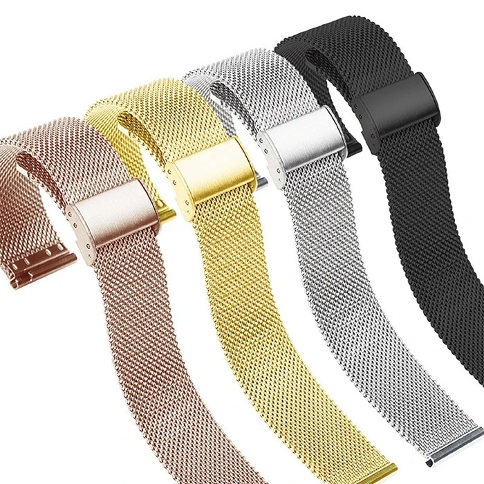 20MM Samsung watch huawei watch Kayış Kordon Milano Metal Klasik Kopça-(5775)