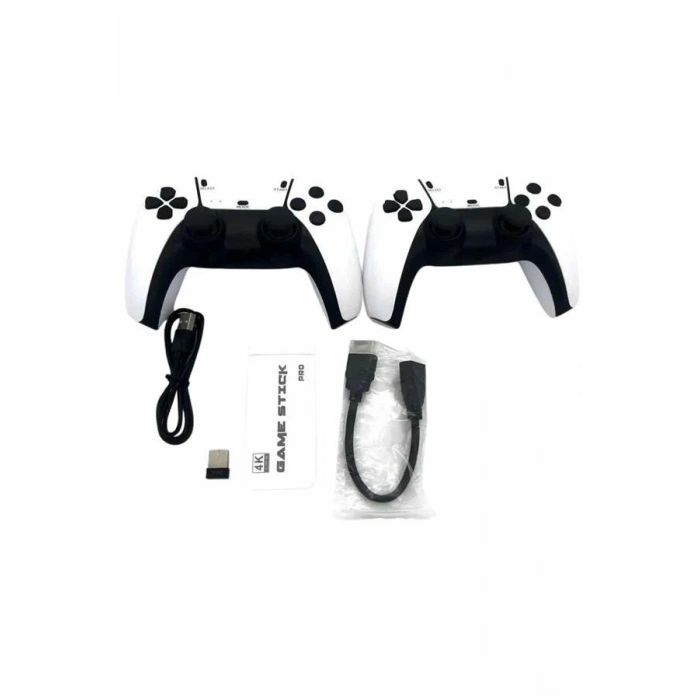 2.4 GHZ Oyun Konsolu Çift Konsol 4K Ultra Hd Game Stick