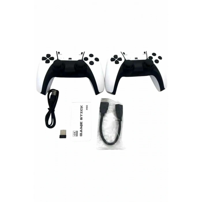 2.4 GHZ Oyun Konsolu Çift Konsol 4K Ultra Hd Game Stick