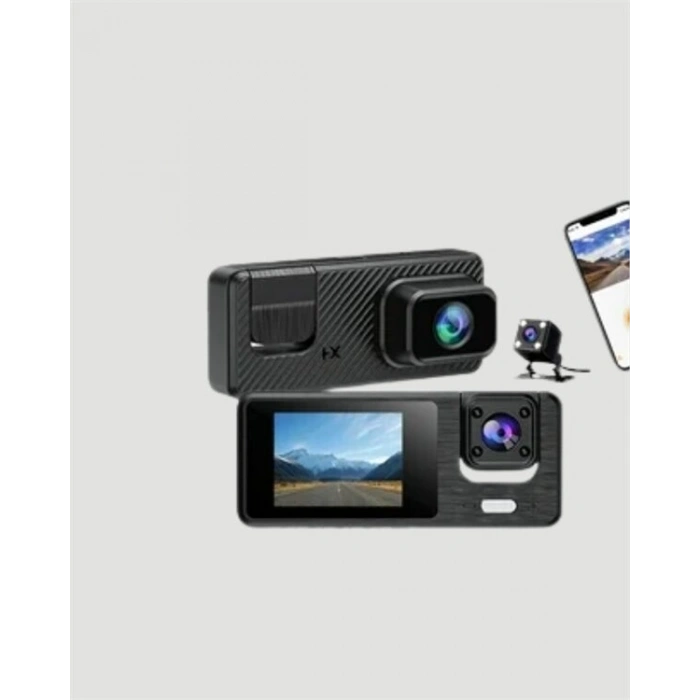 3 Kameralı DVR Araç Kamerası – Tam Güvenlik Tam Kapsama
