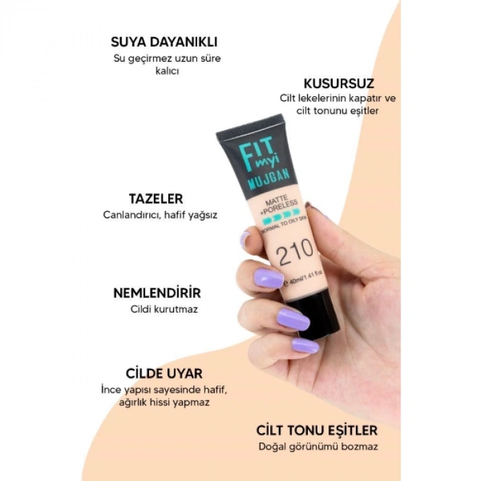 3lü Fit Myi Tüp Fondöten Seti