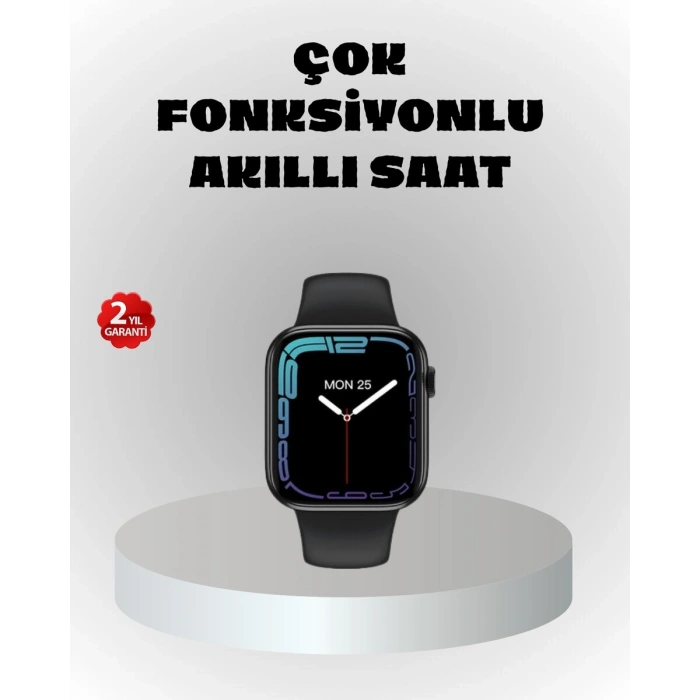 380mAh Bataryalı Akıllı Saat – Arama Bildirim AOD Ekran ve Uzun Pil Ömrü