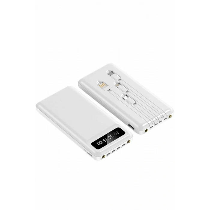 4 Çıkışlı 20.000 Mah Powerbank Uzun Pil Ömürlü Taşınabilir