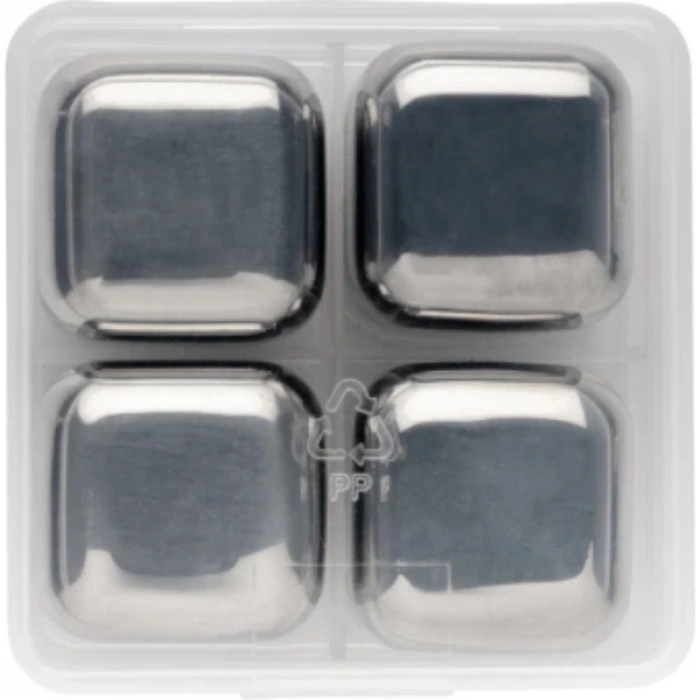 4lü Çelik Metal Kaplama Buz Taşı