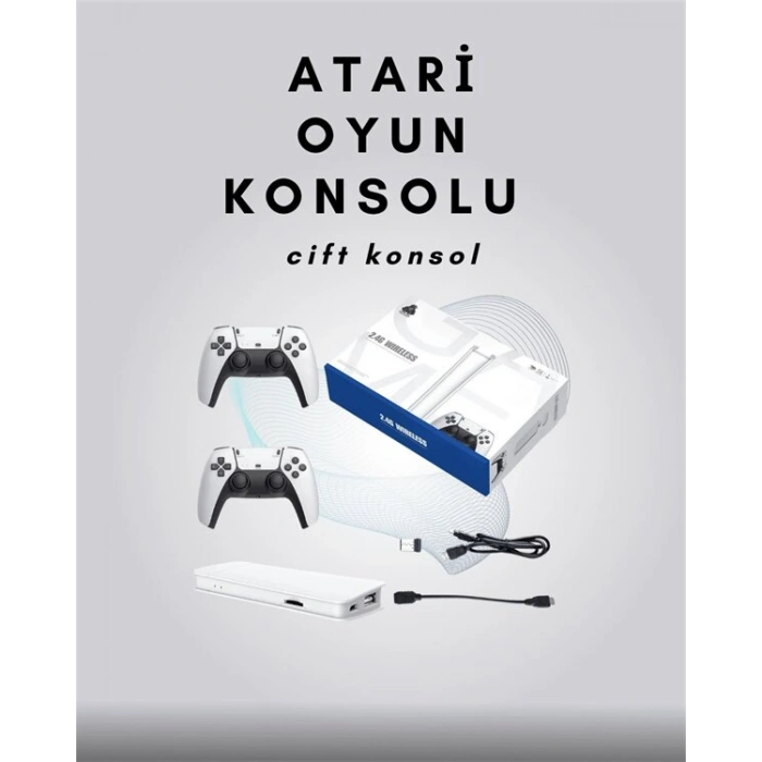 4K Destekli Bluetooth Retro Oyun Konsolu – M15 Modeli