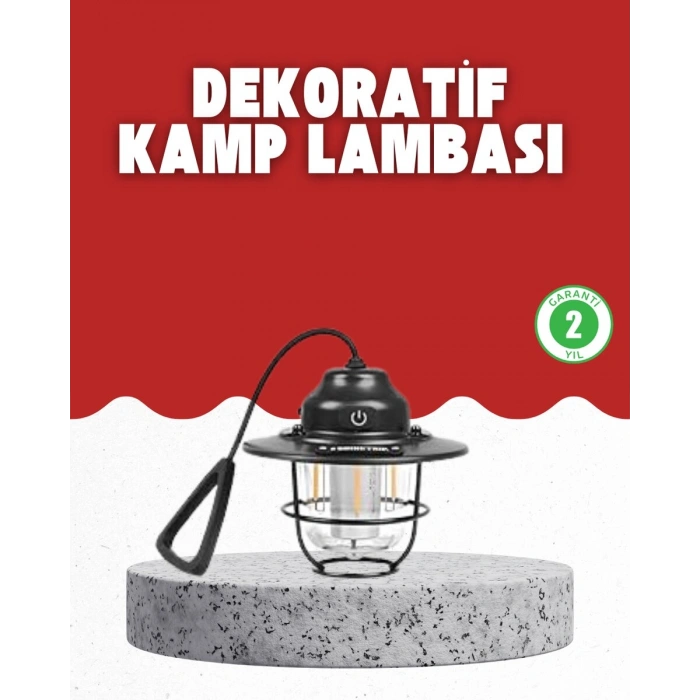 Açık Hava Etkinlikleri İçin Çam Kozalağı Gece Işığı
