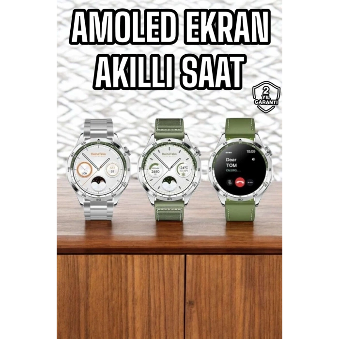 Akıllı Saat Sesli Görüşme Uyku ve Sağlık Takibi NFC Uyumlu