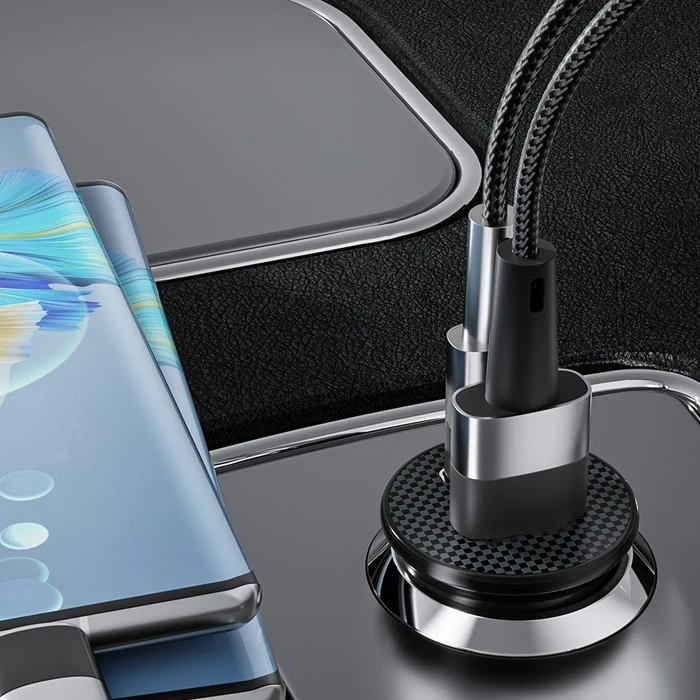 ALLY 20W USB Ve Type-c Çıkışlı Araç İçi Çakmaklık Hızlı Şarj Başlığı-(5775)