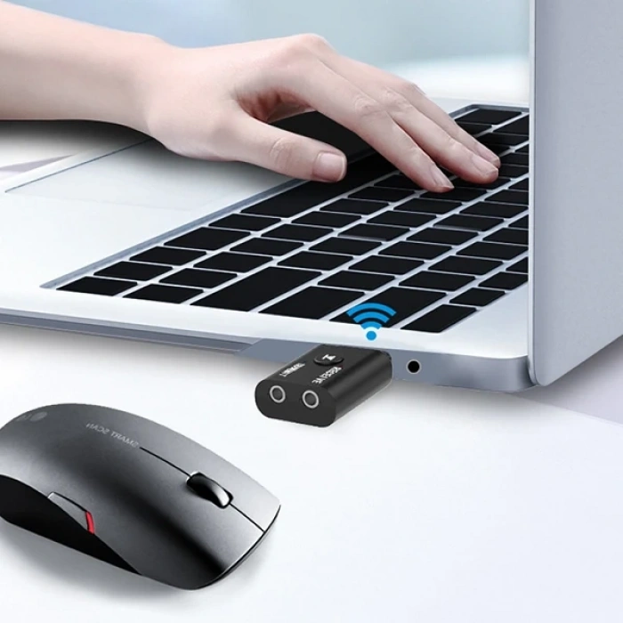 ALLY 2in1 Bluetooth 5.0 Mini USB Adaptör+Fm Transmitter-(5775)