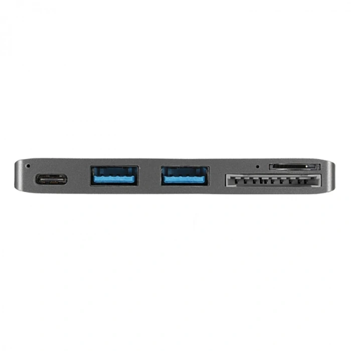Ally 5 İn1 Usb-C Hub 3.0 Type-C Şarj Kart Reader Type-C Bütün Cihazlar İçin-(5775)