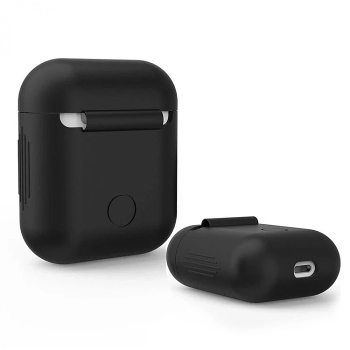 Ally Apple Airpods İçin Renkli Strap Kulaklık Askısı+ Silikon Kılıf-(5775)