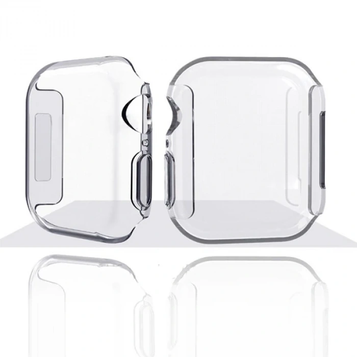 Ally Apple İWatch  44mm 360 Koruma Ultra Slim Silikon Kılıf-(5775)