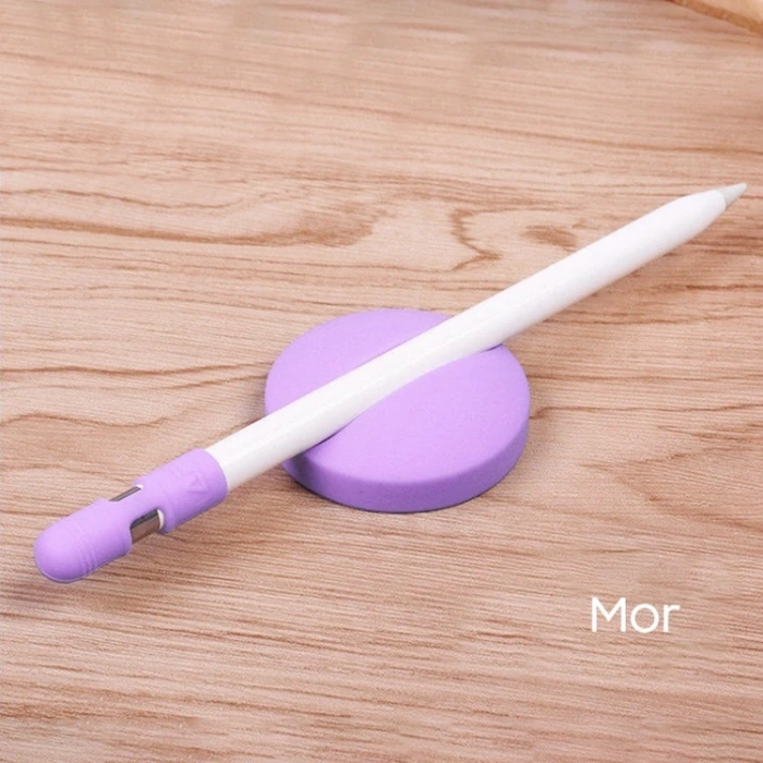 Ally Apple Pencil Kalem Silikon Kılıf Ve Stand-(5775)