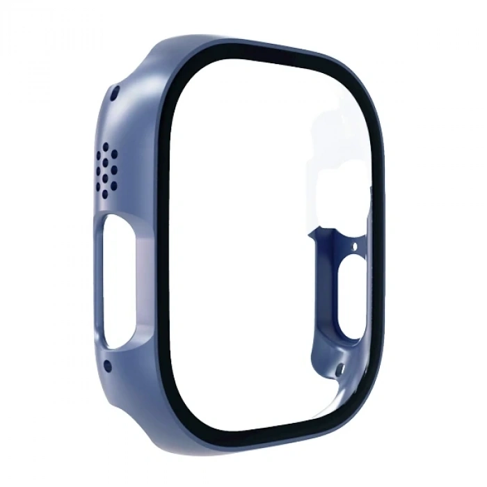 Ally Apple Watch Ultra 49mm için Hard PC Full Koruma Sert Armor Zırh Kılıf-(5775)