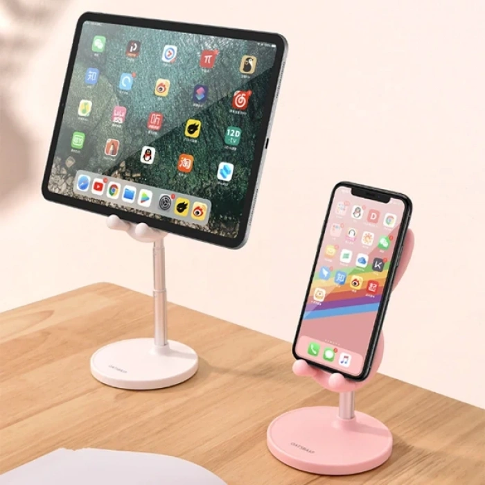 ALLY Cute Masaüstü Telefon Tablet Tutucu Stand Uzatılabilir Hareketli-(5775)