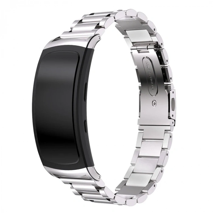 Ally Gear Fit 2 Sm-R360 Paslanmaz Çelik 3 Bakla Kayış Kordon-(5775)