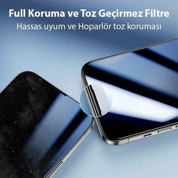 Ally iPhone 14 Full Hd Kırılmaz Cam Ekran Koruyucu-(5775)