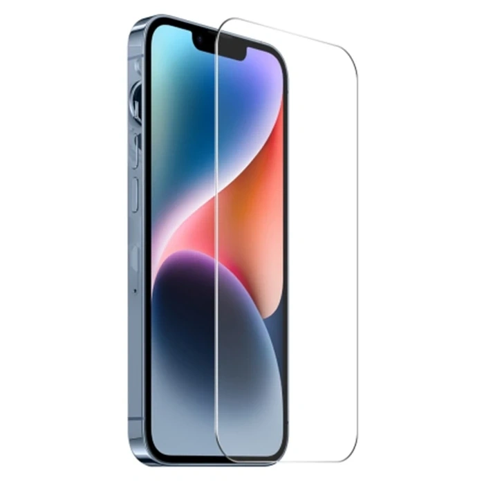 Ally iPhone 15 Plus Full HD Tempered Kırılmaz Cam Ekran Koruyucu-(5775)