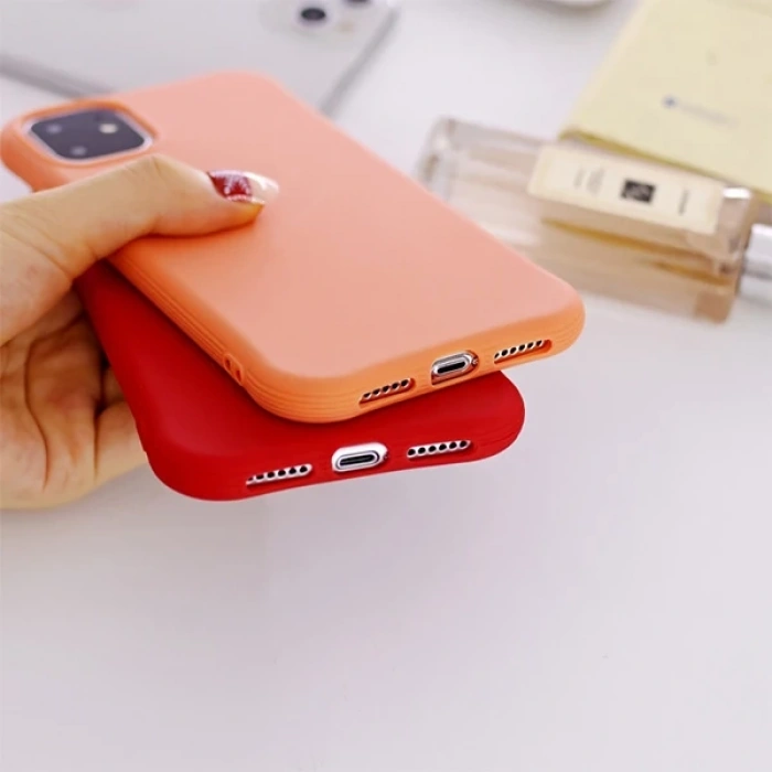 Ally iPhone X-XS 5.8 İnch Shockproof Tpu Soft Slim Silikon Kılıf-(5775)