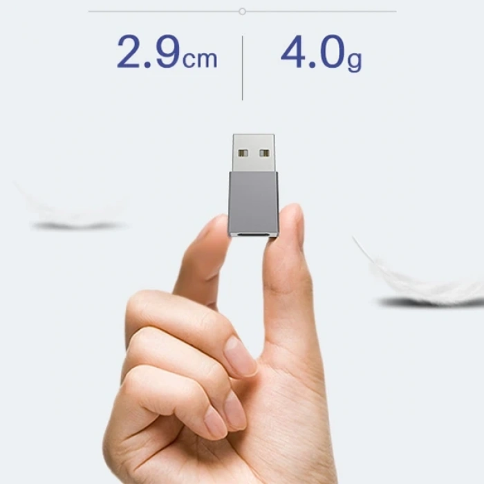 ALLY MH-301 USB to Type-C Dişi Çevirici Dönüştürücü Adaptör-(5775)