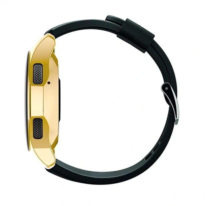 Ally Samsung Watch 42mm Lazer Kaplama Slim Silikon Bumber Kılıf-(5775)
