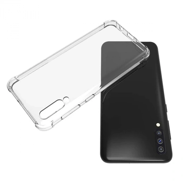 Ally Sm Galaxy A50/A50S/A30S Anti-Drop Darbe Emici Silikon Kılıf-(5775)