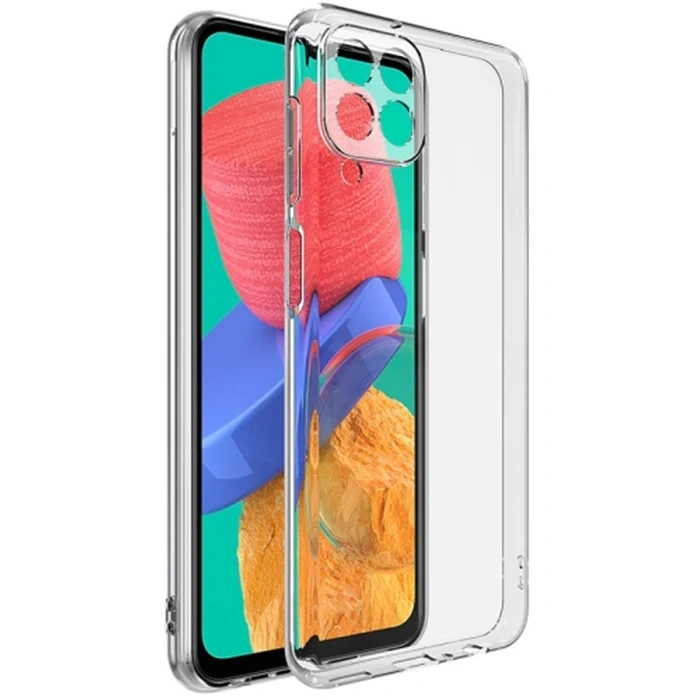 Ally SM Galaxy M33 5G (SM-M336B) Kılıf Kamera Korumalı Ultra İnce Şeffaf Kılıf-(5775)