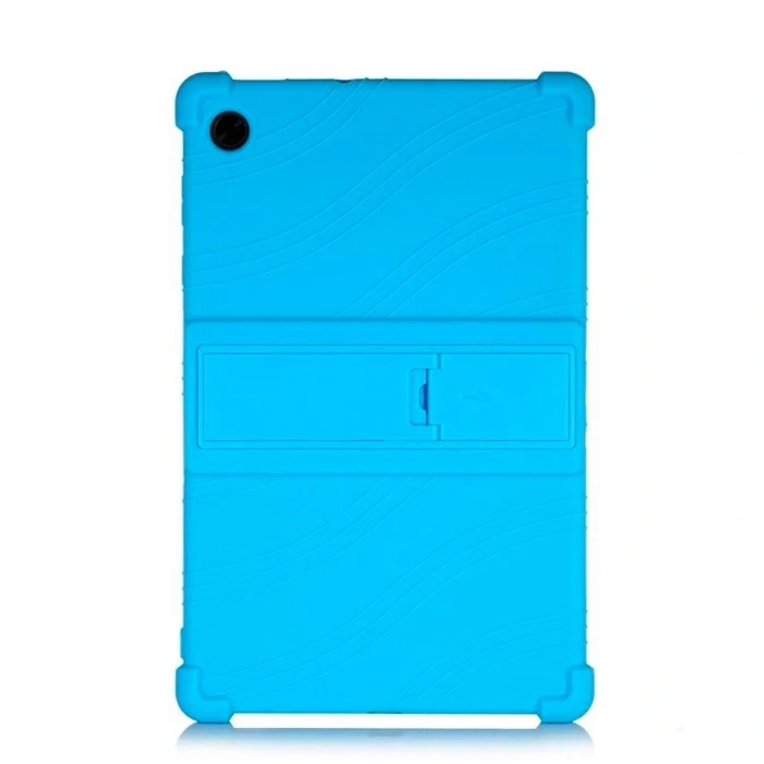 Ally SM Galaxy Tab A8 2021 10.5 (X200/X205) Kılıf Standlı Silikon Kılıf-(5775)