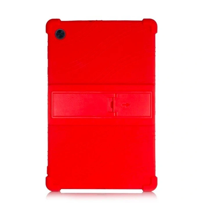 Ally SM Galaxy Tab A8 2021 10.5 (X200/X205) Kılıf Standlı Silikon Kılıf-(5775)