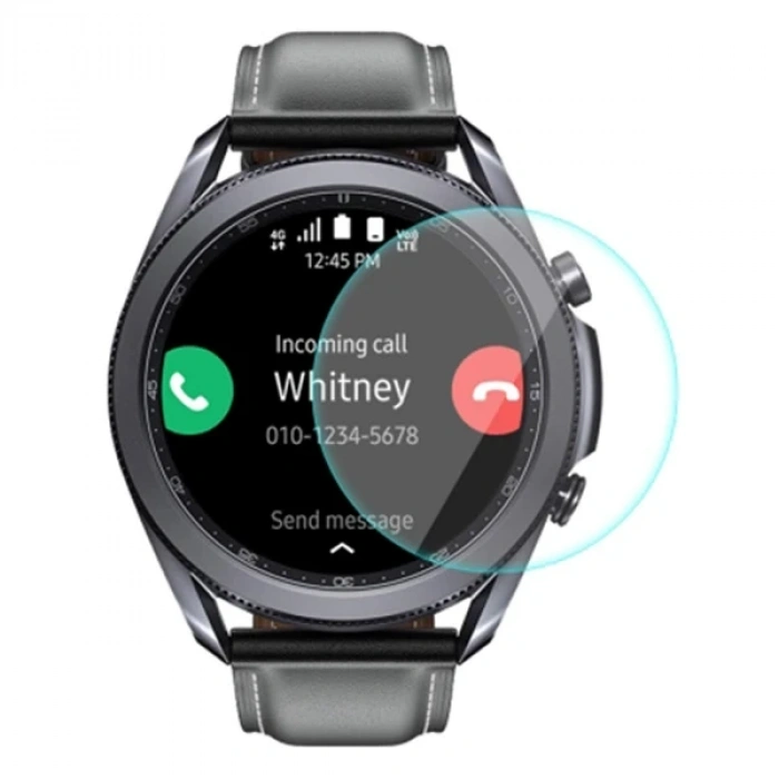 Ally Sm Galaxy Watch 3 45mm Kırılmaz Cam Ekran Koruyucu-(5775)