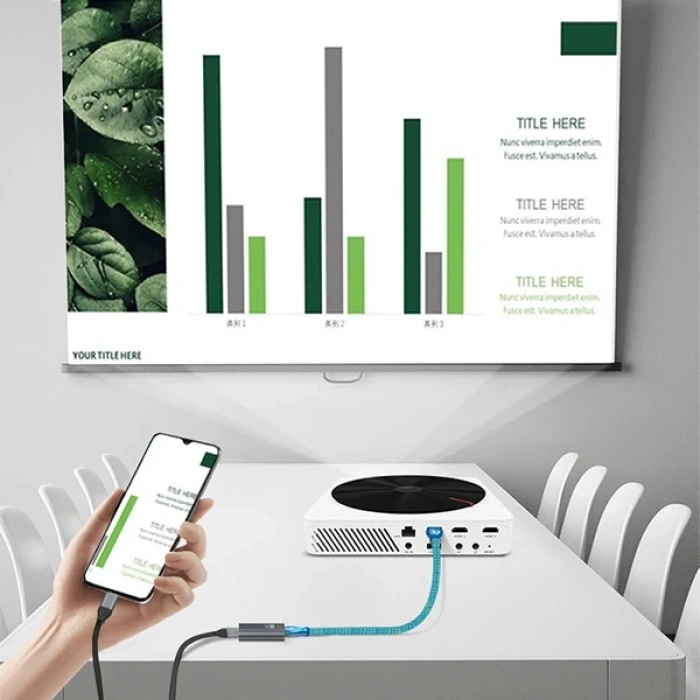ALLY USB-C input DP output 4K Dönüştürücü Adaptör 60H-(5775)