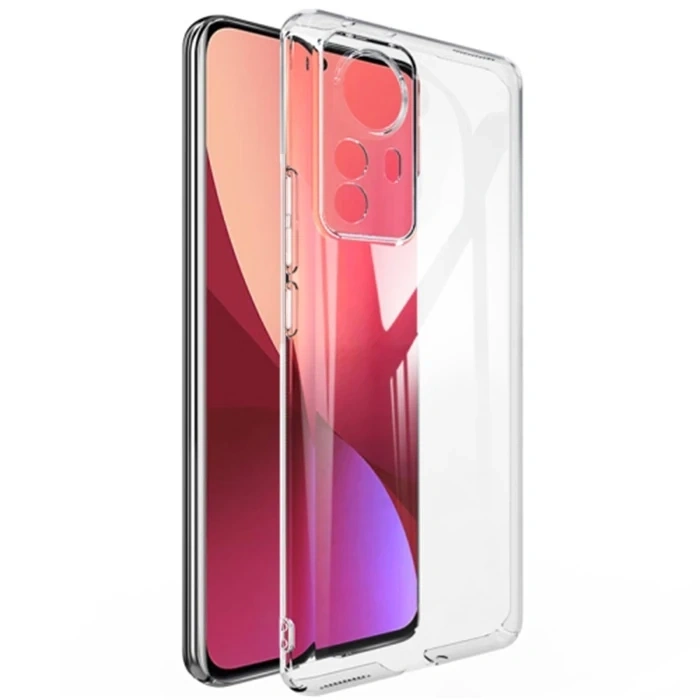 Ally Xiaomi 12 Kılıf Kamera Korumalı Ultra İnce Şeffaf Silikon Kılıf-(5775)
