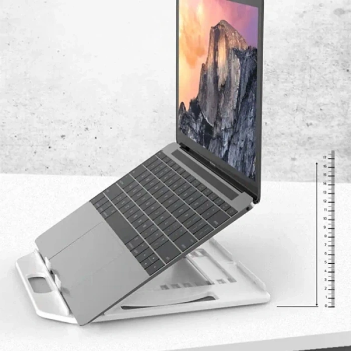 ALLY Yükseklik Ayarlı Dizüstü Laptop-Tablet Standı Telefon Tutucu-(5775)