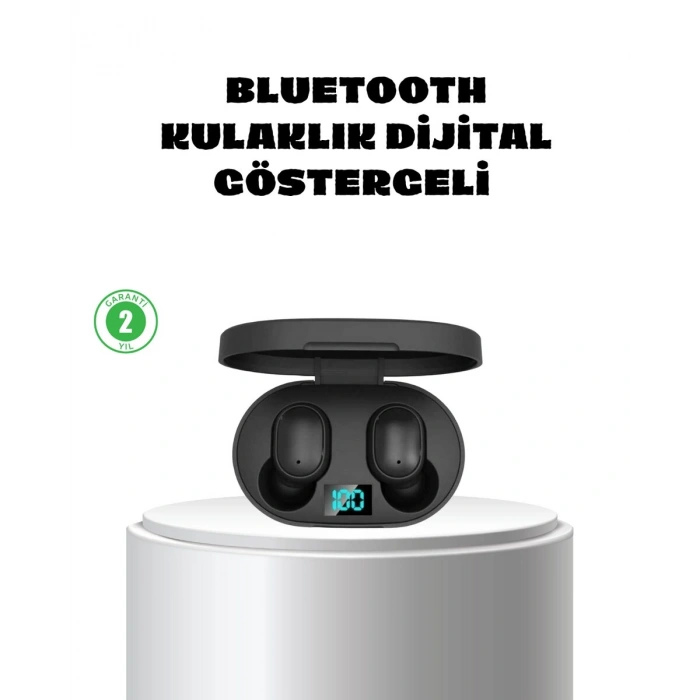ANC Bluetooth Kulaklık – Suya ve Tere Dayanıklı Uzun Pil Ömürlü Mikrofonlu Kablosuz Kulaklık