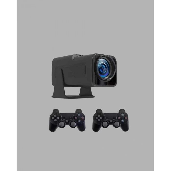 Android Projeksiyon Game Box – 1280x720p HD Çözünürlük BluetoothHDMI ve USB Girişli
