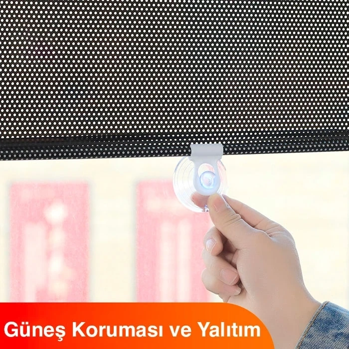 Araba Araç içi Katlanabilir Araç Oto Ön Cam Güneşlik Branda 40x125cm-(5775)