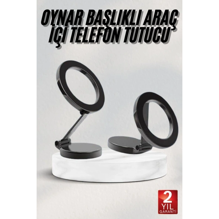 Araç Içi Telefon Tutucu İOS Uyumlu Magsafe Manyetik Mıknatıslı