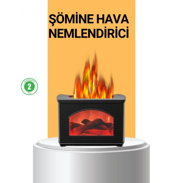 Aromaterapi Destekli Ultrasonik Nemlendirici USB Bağlantılı Sessiz Model